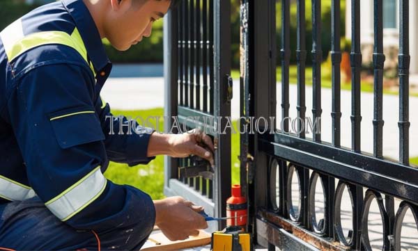 Thợ sửa cửa sắt phường Phú Mỹ cũ gọi 30 phút có mặt