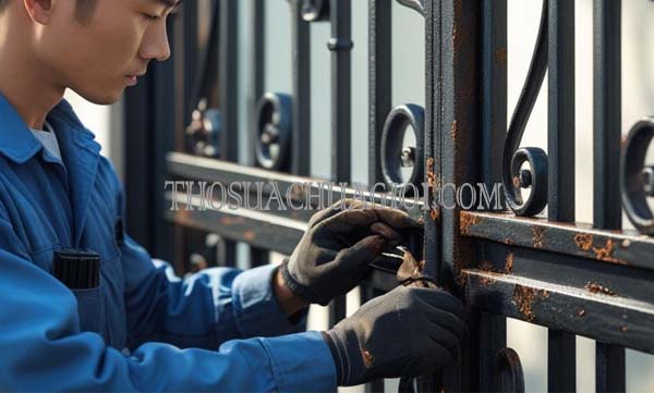 Thợ sửa cửa sắt phường Tam Phú cũ liên hệ 10 phút có