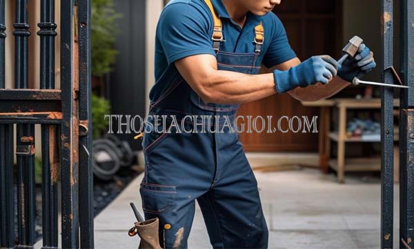 Thợ sửa cửa sắt phường Tân Chánh Hiệp cũ chất lượng 25 phút có