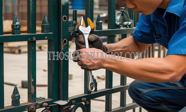 Thợ sửa cửa sắt xã Nhơn Đức cũ giá rẻ 20 phút có mặt