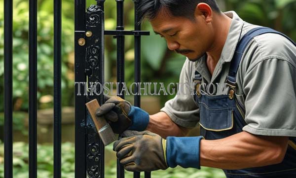 Thợ sửa cửa sắt xã Tân Kiên cũ gọi 30 phút có mặt