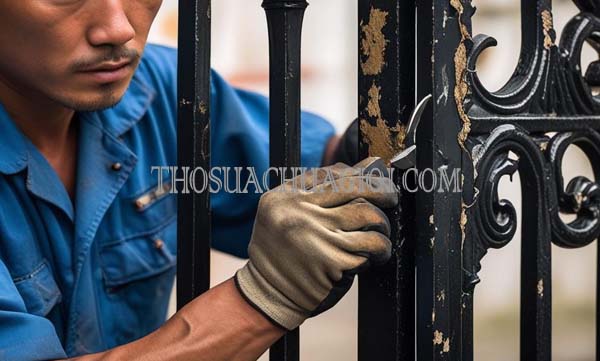 thợ sửa cửa sắt xã trung chánh giá rẻ