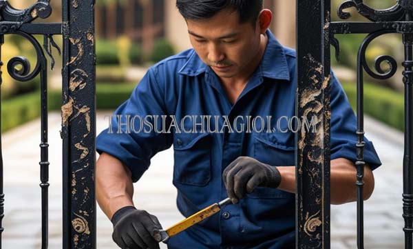 thợ sửa cửa sắt xã trung chánh