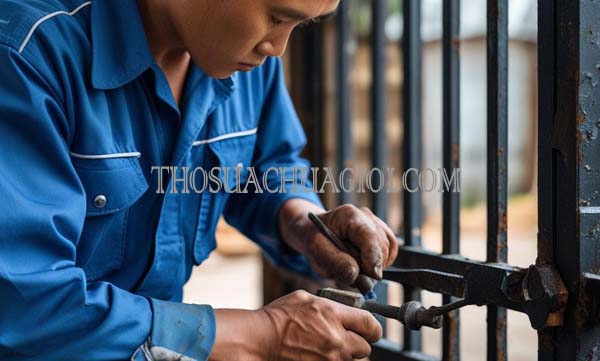 thợ sửa cửa sắt xã xuân thới đông giá rẻ