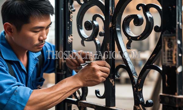 Thợ sửa cửa sắt xã Xuân Thới Đông cũ giá rẻ 20 phút có mặt