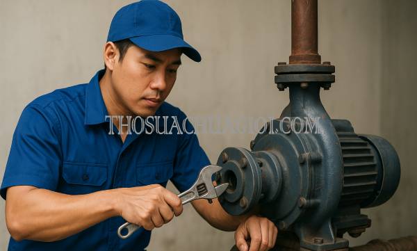 Thợ sửa máy bơm nước tại Cẩm Lệ 20 phút có thợ nhanh