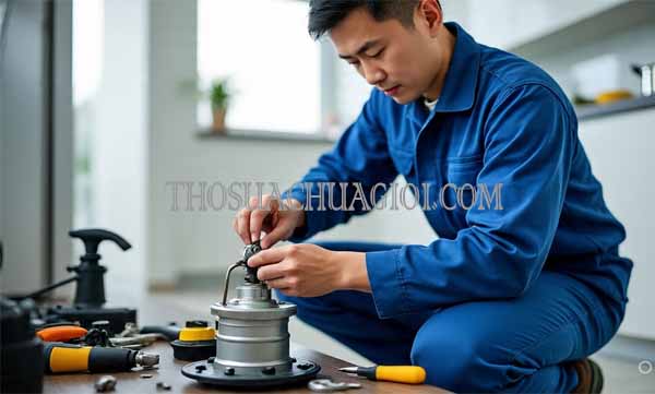 thợ sửa máy bơm nước ở Phú Quốc
