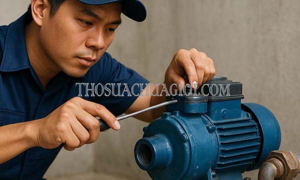 Thợ sửa máy bơm nước tại Hải Châu giá rẻ 20 phút có mặt