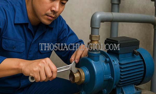 thợ sửa máy bơm nước tại hải châu