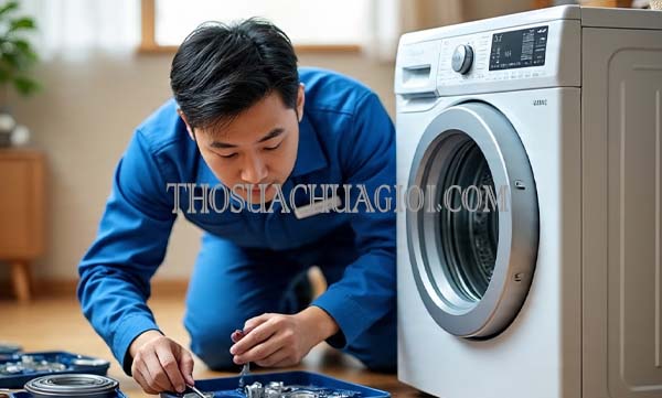 thợ sửa máy giặt tại tân an