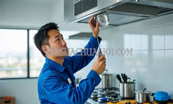 Thợ sửa máy hút mùi tại Tuy Hòa kinh nghiệm có mặt nhanh 30 phút