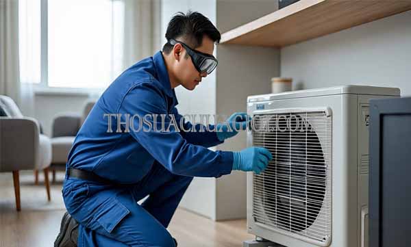 Thợ sửa máy lạnh ở Cần Giuộc
