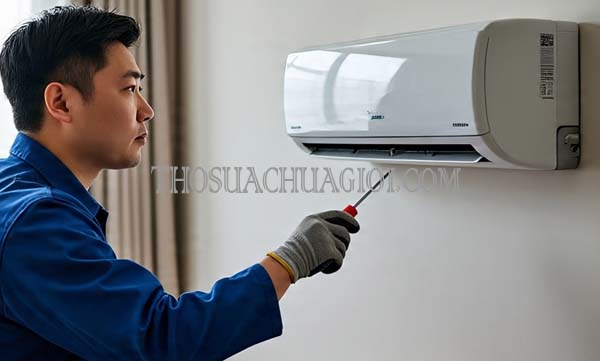 thợ sửa máy lạnh phường bình long