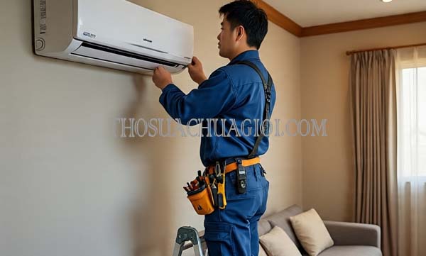 Thợ sửa máy lạnh phường Tân Triều mới uy tín 15 phút đến nơi
