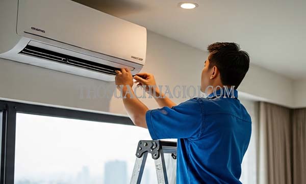 Thợ sửa máy lạnh tại chung cư Eco Green gọi 30 phút có mặt
