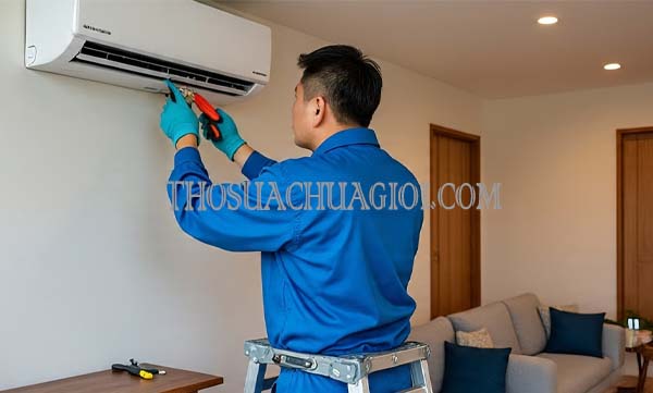thợ sửa máy lạnh tại chung cư masteri centre point uy tín