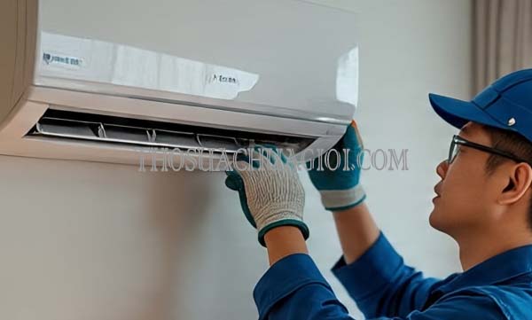 thợ sửa máy lạnh tại hải châu