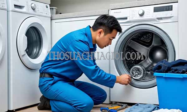 Thợ sửa máy giặt tại Cẩm Lệ đến tận nhà sau 30 phút