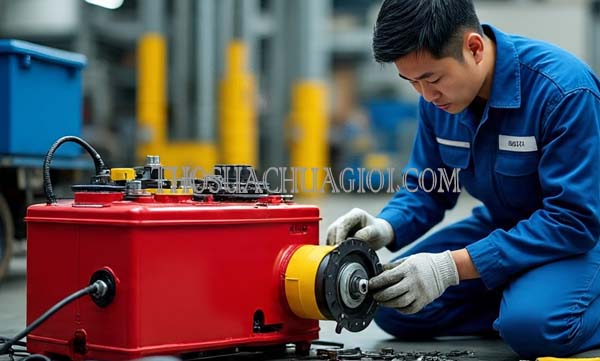 Thợ sửa máy phát điện xã Nhị Bình cũ gọi 30 phút có mặt