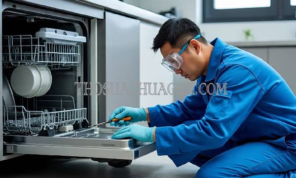 Thợ sửa máy rửa chén tại Cẩm Lệ 10 phút thợ có mặt