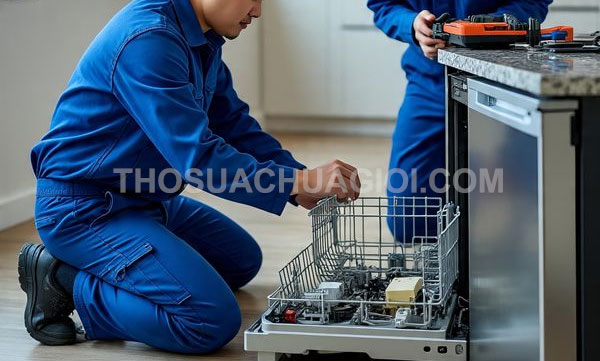 thợ sửa máy rửa chén phường Khánh Hội