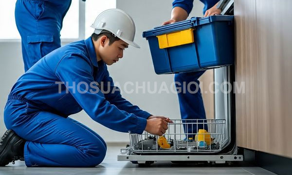 Thợ sửa máy rửa chén phường Phú Nhuận