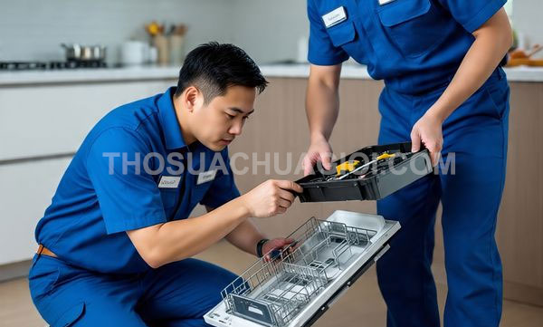 Thợ sửa máy rửa chén phường Phú Thọ