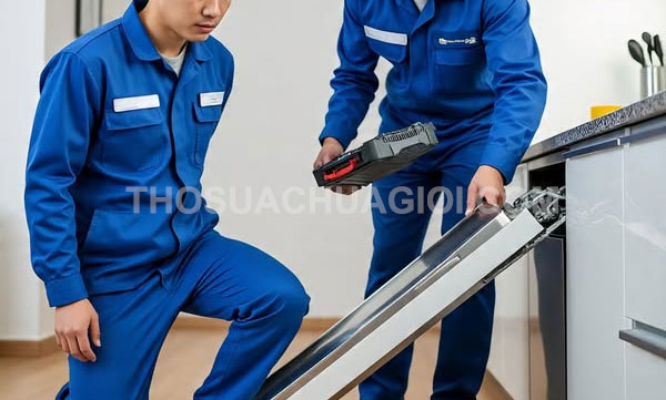 Thợ sửa máy rửa chén phường Phú Thuận