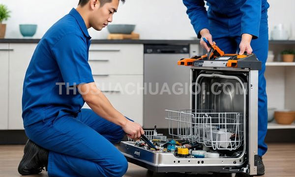 Thợ sửa máy rửa chén phường Tân Sơn Hòa