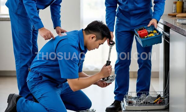 Thợ sửa máy rửa chén phường Tân Tạo