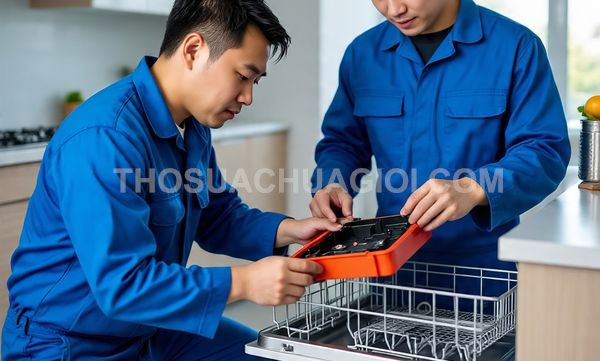 Thợ sửa máy rửa chén phường Tân Thới Hiệp