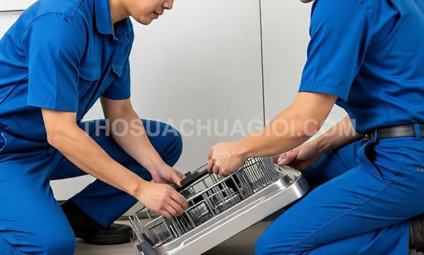 Thợ sửa máy rửa chén phường Tân Thuận