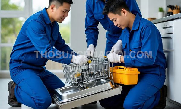 thợ sửa máy rửa chén phường Tây Thạnh