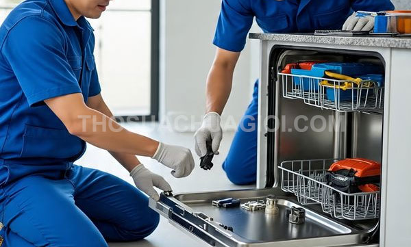 Thợ sửa máy rửa chén phường Trung Mỹ Tây