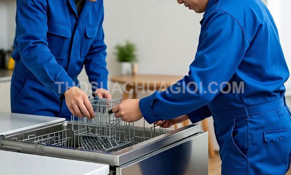 Thợ sửa máy rửa chén phường Vườn Lài