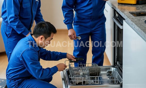 Thợ sửa máy rửa chén phường Xuân Hòa