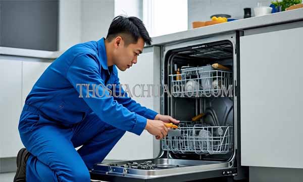 thợ sửa máy rửa chén tại Phủ Lý