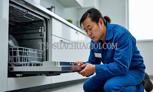 thợ sửa máy rửa chén tại Phú Quốc