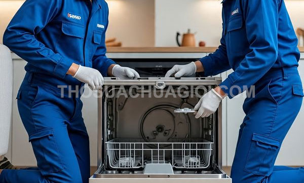 Thợ sửa máy rửa chén tại phường An Hội Tây