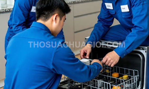 Thợ sửa máy rửa chén tại phường Bình Hòa