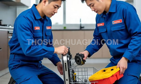 Thợ sửa máy rửa chén tại phường Bình Lợi Trung