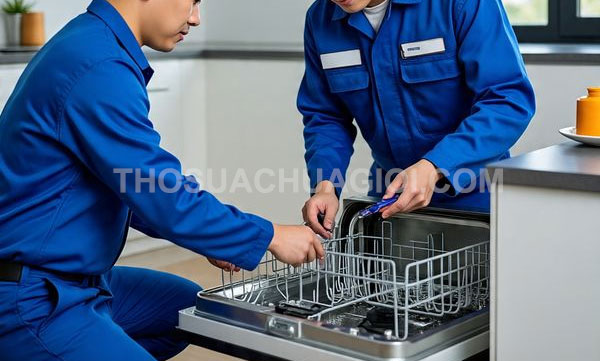 Thợ sửa máy rửa chén tại phường Bình Quới