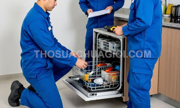 Thợ sửa máy rửa chén tại phường Cầu Ông Lãnh