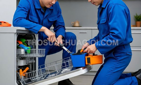 thợ sửa máy rửa chén tại phường Chợ Lớn