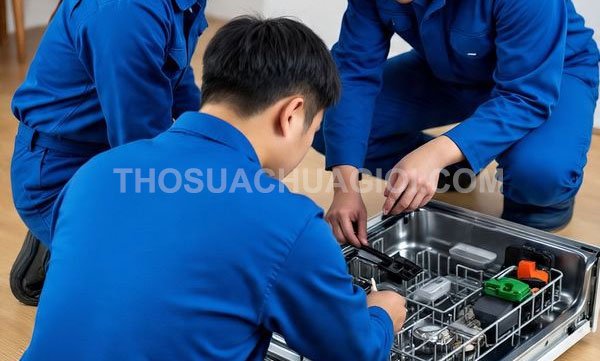 Thợ sửa máy rửa chén phường tại Đông Hưng Thuận