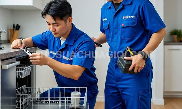 thợ sửa máy rửa chén tại phường Hòa Bình