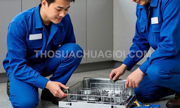 Thợ sửa máy rửa chén tại phường Hòa Hưng