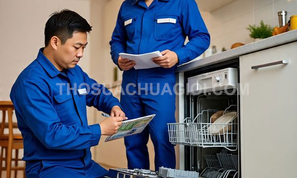 Thợ sửa máy rửa chén tại phường Lái Thiêu