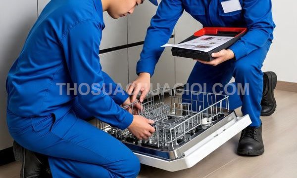thợ sửa máy rửa chén tại phường Nhiêu Lộc
