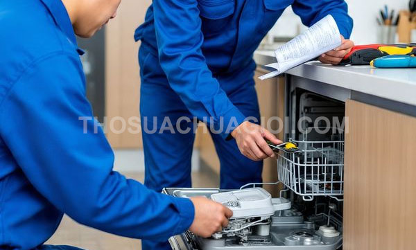 Thợ sửa máy rửa chén phường Phú Lâm mới chất lượng 30 phút có